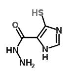 CAS#: 58413-35-7, 4-Sulfanyl-1H-Imidazole-5-Carbohydrazide