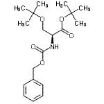 CAS#: 58455-98-4, 2-Methyl-2-Propanyl N-[(Benzyloxy)Carbonyl]-O-(2-Methyl-2-Propanyl)-L-Serinate