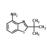 CAS#: 58460-13-2, 2-(2-Methyl-2-Propanyl)-1,3-Benzothiazol-4-Amine