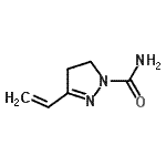 CAS#: 58476-31-6, 3-Vinyl-4,5-Dihydro-1H-Pyrazole-1-Carboxamide