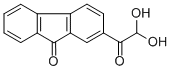CAS 登录号：58478-11-8， 2-(二羟基乙酰基)-9H-芴-9-酮