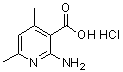 CAS#: 58483-96-8, 2-Amino-4,6-Dimethyl-3-Pyridinecarboxylic Acid Hydrochloride