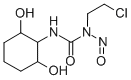 CAS 登录号：58484-17-6， 2-((((2-氯乙基)-亚硝基氨基)羰基)氨基)-1,3-环己烷二醇