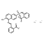 CAS#: 5850-46-4, Disodium 2-[({5-[(2-Carboxylatophenyl)Diazenyl]-6-Hydroxy-2-Naphthyl}Sulfonyl)Amino]Benzoate