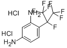 CAS#: 58524-63-3, 1,3-Diamino-4-(Heptafluoroisopropyl)Benzene Dihydrochloride