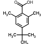 CAS 登录号：58537-98-7， 2,6-二甲基-4-(2-甲基-2-丙基)苯甲酸