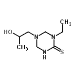 CAS#: 585566-40-1, 1-Ethyl-5-(2-Hydroxypropyl)-1,3,5-Triazinane-2-Thione