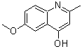 CAS 登录号：58596-37-5， 6-甲氧基-2-甲基-4-喹啉醇