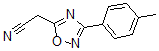 CAS#: 58599-00-1, 3-(4-Methylphenyl)-1,2,4-Oxadiazol-5-Yl]Acetonitrile