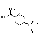 CAS#: 58620-05-6, trans-2-Isopropyl-N,N-Dimethyl-1,3-Dioxan-5-Amine