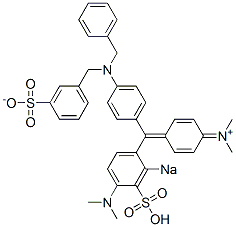 CAS 登录号：5863-54-7， 酸性蓝 75