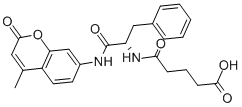 CAS#: 58632-47-6, 5-[[1-[(4-Methyl-2-oxo-chromen-7-yl)amino]-1-oxo-3-phenyl-propan-2-yl]amino]-5-oxo-pentanoic acid