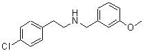 CAS#: 586333-01-9, 2-(4-Chlorophenyl)-N-(3-Methoxybenzyl)Ethanamine