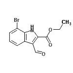 CAS#: 586336-56-3, Ethyl 7-Bromo-3-Formyl-1H-Indole-2-Carboxylate