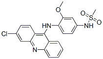 CAS#: 58658-30-3, N-[3-Methoxy-4-[(3-Chloroacridine-9-Yl)Amino]Phenyl]Methanesulfonamide