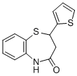 CAS#: 5871-68-1, 2-(2-Thienyl)-2,3-Dihydro-1,5-Benzothiazepin-4(5H)-One