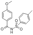 CAS#: 58734-14-8, N-(4-Methoxy-Benzoyl)-4-Methyl-Benzenesulfonamide