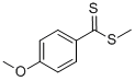 CAS 登录号：5874-09-9， 4-甲氧基苯二硫代甲酸甲酯