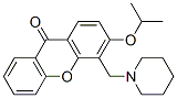 CAS 登录号:58741-69-8, 3-异丙氧基-4-(哌啶甲基)-9H-氧杂蒽-9-酮