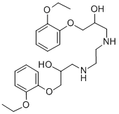 CAS#: 58774-82-6, 1,1'-(1,2-Ethanediyldiimino)bis[3-(2-ethoxyphenoxy)-2-Propanol
