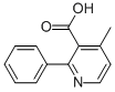 CAS 登录号：58787-23-8， 4-甲基-2-苯基吡啶-3-羧酸