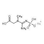 CAS#: 58823-91-9, Sodium N-[N'-(hydroxyphosphinato)carbamimidoyl]-N-methylglycine