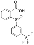 CAS#: 58844-70-5, 2-[(3-Trifluoromethylphenyl)Sulfinyl]Benzoic Acid