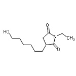 CAS#: 588672-38-2, 1-Ethyl-3-(6-Hydroxyhexyl)-2,5-Pyrrolidinedione