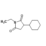 CAS#: 588672-39-3, 3-Cyclohexyl-1-Ethyl-2,5-Pyrrolidinedione
