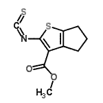 CAS#: 588676-82-8, Methyl 2-Isothiocyanato-5,6-Dihydro-4H-Cyclopenta[b]Thiophene-3-Carboxylate