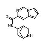 CAS#: 588725-70-6, N-(2-Azabicyclo[2.2.1]Hept-5-Yl)Imidazo[1,5-c]Pyrimidine-7-Carboxamide