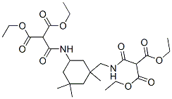 CAS#: 58873-16-8, Diethyl [[[3-[[[3-Ethoxy-2-(Ethoxycarbonyl)-1,3-Dioxopropyl]Amino]Methyl]-3,5,5-Trimethylcyclohexyl]Amino]Carbonyl]Malonate