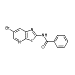 CAS#: 588730-01-2, N-(6-Bromo[1,3]Thiazolo[5,4-b]Pyridin-2-Yl)Benzamide