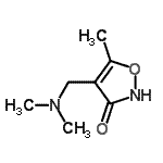 CAS#: 58893-35-9, 4-[(Dimethylamino)Methyl]-5-Methyl-1,2-Oxazol-3(2H)-One