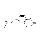 CAS#: 58898-54-7, [(2-Oxo-1,2,3,4-Tetrahydro-6-Quinolinyl)Oxy]Acetic Acid