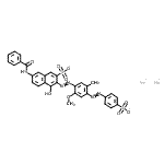 CAS#: 5893-30-1, Disodium 7-(Benzoylamino)-4-Hydroxy-3-({2-Methoxy-5-Methyl-4-[(4-Sulfonatophenyl)Diazenyl]Phenyl}Diazenyl)-2-Naphthalenesulfonate