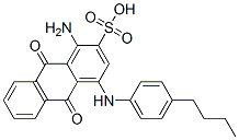 CAS#: 58965-11-0, 1-Amino-4-[(4-Butylphenyl)Amino]-9,10-Dihydro-9,10-Dioxoanthracene-2-Sulphonic Acid