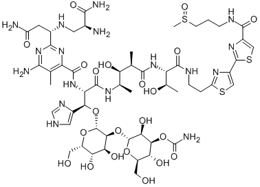 CAS#: 58995-26-9, N1-(3-(Methylsulfinyl)Propyl)Bleomycinamide
