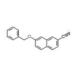 CAS#: 590369-74-7, 7-(Benzyloxy)-2-Naphthonitrile