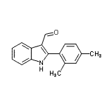 CAS#: 590390-99-1, 2-(2,4-Dimethylphenyl)-1H-Indole-3-Carbaldehyde