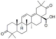 CAS#: 59076-79-8, (4aR,6aS,6aS,6bR,8aS,12aS)-2,2,6a,6b,9,9,12alpha-Heptamethyl-3,10-Dioxo-1,4,5,6,6a,7,8,8a,11,12-Decahydropicene-4alpha-Carboxylic Acid