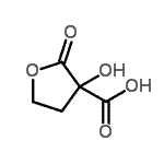 CAS#: 59107-75-4, 3-Hydroxy-2-Oxotetrahydro-3-Furancarboxylic Acid