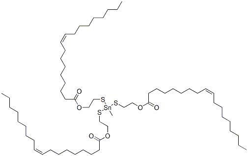CAS#: 59118-79-5, (Methylstannylidyne)Tris(Thioethylene) Trioleate