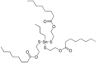 CAS#: 59118-80-8, (Butylstannylidyne)Tris(Thioethylene) Trioctanoate