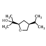 CAS#: 591208-79-6, 2-[(2R,4S)-4-Isopropyltetrahydro-2-Furanyl]-2-Propanol