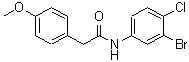 CAS#: 591226-55-0, N-(3-Bromo-4-Chlorophenyl)-2-(4-Methoxyphenyl)Acetamide