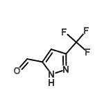 CAS#: 591234-14-9, 3-(Trifluoromethyl)-1H-Pyrazole-5-Carbaldehyde