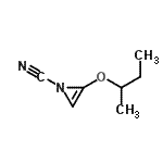 CAS#: 591244-32-5, 2-sec-Butoxy-1H-azirene-1-carbonitrile