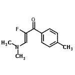 CAS#: 59160-27-9, (2Z)-3-(Dimethylamino)-2-Fluoro-1-(4-Methylphenyl)-2-Propen-1-One