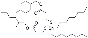 CAS#: 59185-95-4, 2-Ethylhexyl 12-Ethyl-5,5-Dioctyl-9-Oxo-10-Oxa-4,6-Dithia-5-Stannahexadecanoate